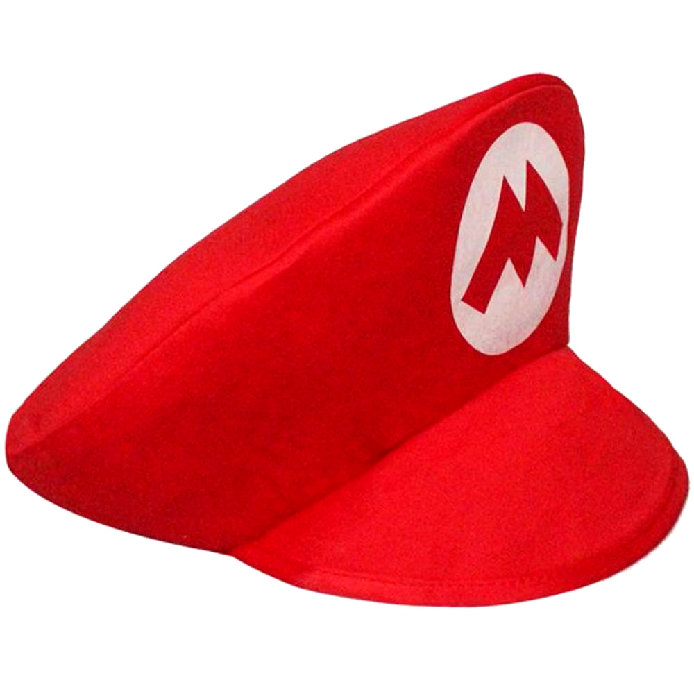 Super Odyssey Bros Cosplay Cartoon Hats with Moustache Halloween Kids Hats Costumes Anime Figure Peripherals Birthday Gifts