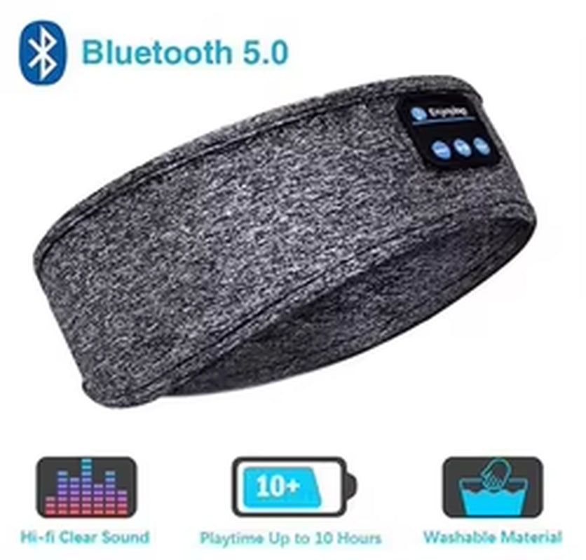 Music Headband Bluetooth Summer Breathable Sports Headbands Running Wireless Band Athletic Custom Sleep Headphone Band