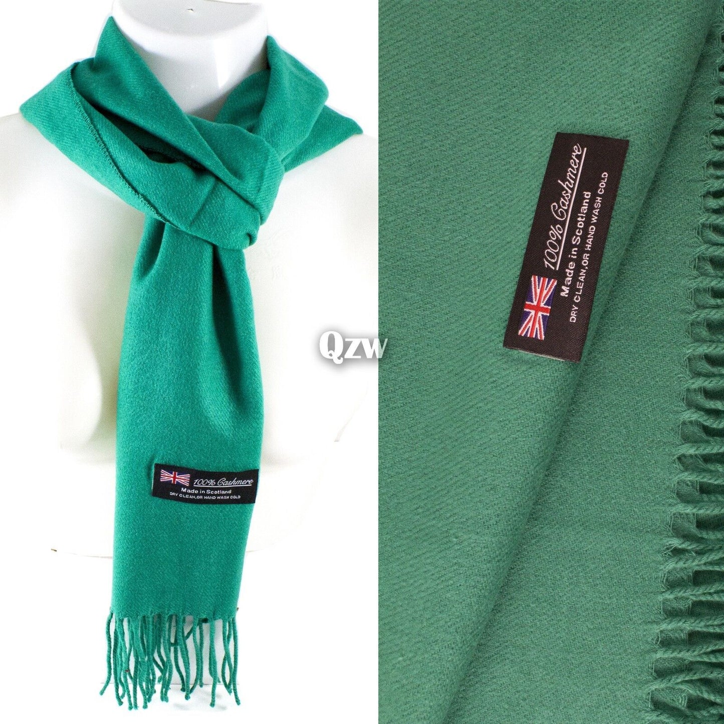 Womens Men 100% Cashmere Winter Warm Soft Scarf Scotland Made Scarves Wrap Wool